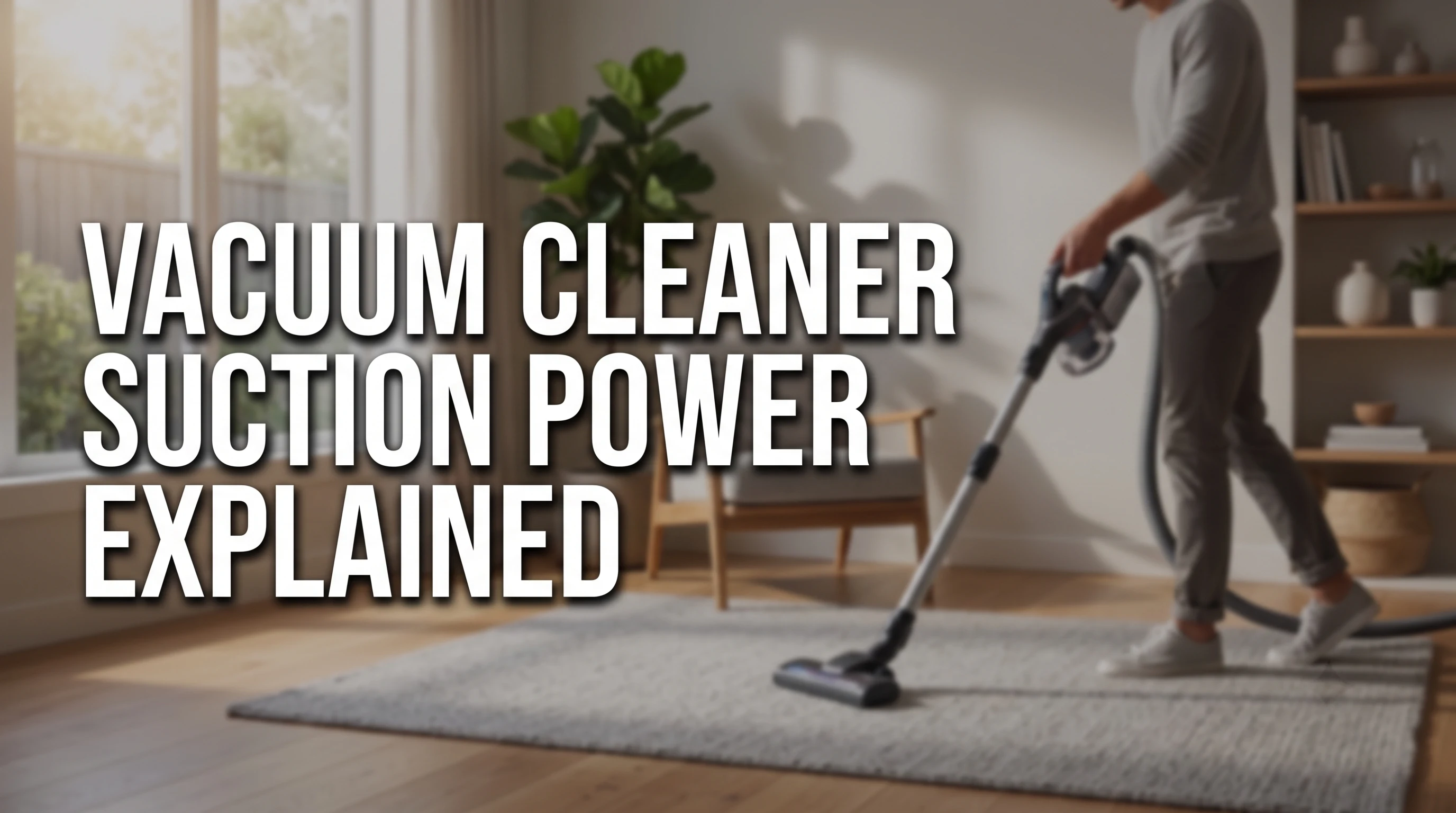 Understanding Vacuum Cleaner Suction Power: What Do Pascals (Pa) Mean?